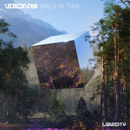 Back In Time album by Voicians - Drum and Bass Cover Art