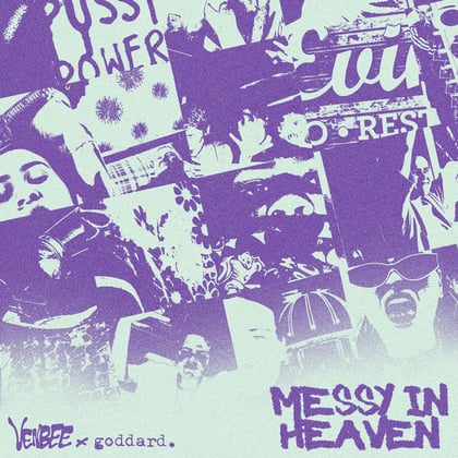 messy in heaven (VIP mix) album by goddard. - Drum and Bass Cover Art