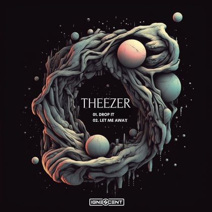 Drop it / Let me away album by Theezer - Drum and Bass Cover Art