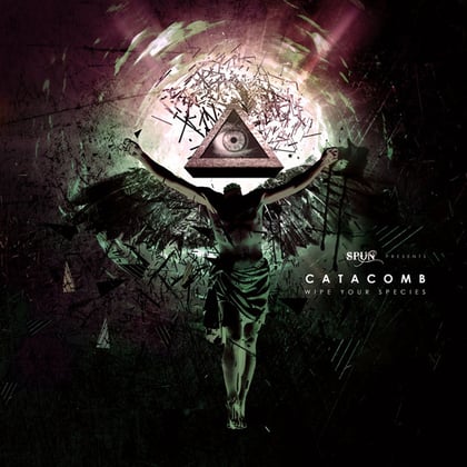 Wipe Your Species album by Catacomb - Drum and Bass Cover Art