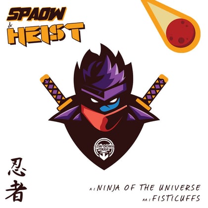 Ninja Of The Universe / Fisticuffs album by Zero G, Spaow & Heist - Drum and Bass Cover Art