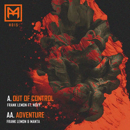 Out Of Control / Adventure album by Manta - Drum and Bass Cover Art
