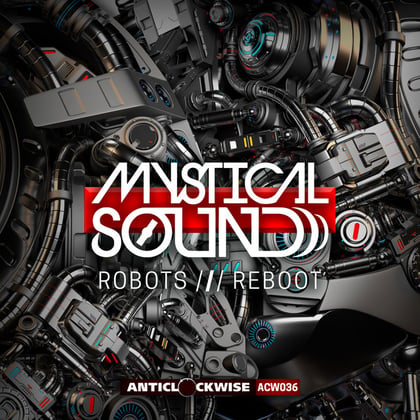 Robots album by Mystical Sound - Drum and Bass Cover Art
