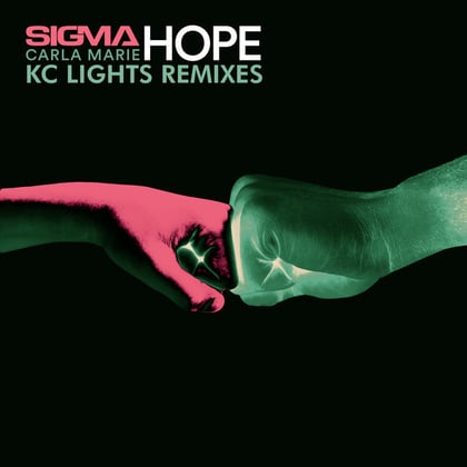 Hope (KC Lights Remixes) album by Sigma - Drum and Bass Cover Art
