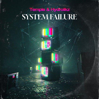 System Failure album by Hydrolikz - Drum and Bass Cover Art