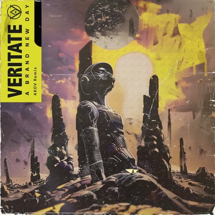 A Brand New Day (AKOV Remix) album by AKOV & Veritate - Drum and Bass Cover Art