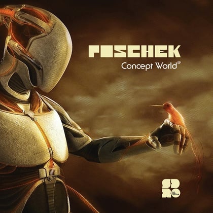Concept World album by Poschek - Drum and Bass Cover Art