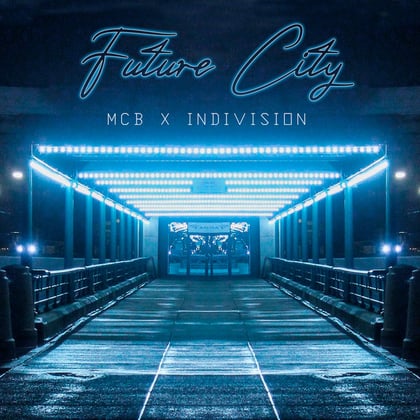 Future City album by Indivision - Drum and Bass Cover Art