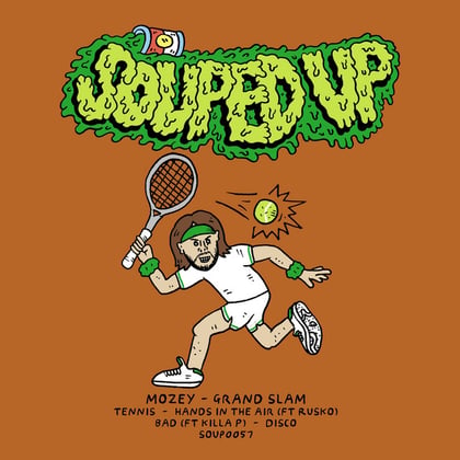 Grand Slam album by Mozey - Drum and Bass Cover Art