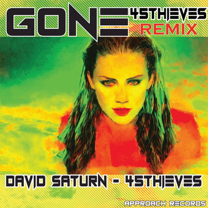 Gone album by 45Thieves - Drum and Bass Cover Art