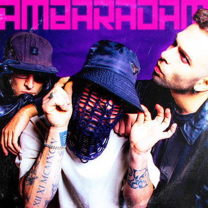 Ambaradam album by Rimshot - Drum and Bass Cover Art