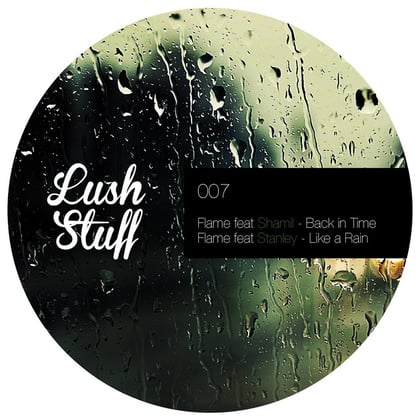 Back In Time / Like A Rain album by Flame - Drum and Bass Cover Art