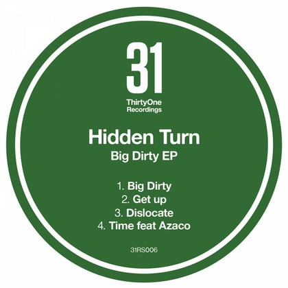 Big Dirty EP album by Hidden Turn - Drum and Bass Cover Art