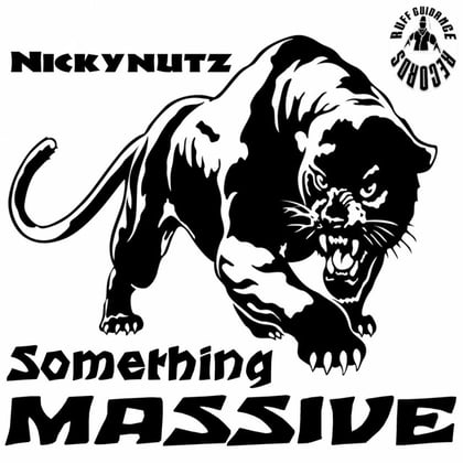 Something Massive album by Nickynutz - Drum and Bass Cover Art