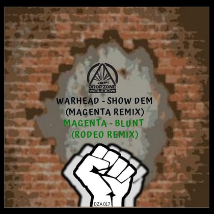Show Dem (Magenta Remix)/Blunt (Rodeo Remix) album by Warhead, Magenta & Rodeo - Drum and Bass Cover Art