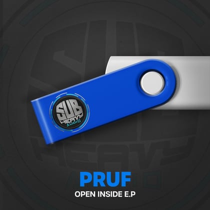 Open Inside E.P album by Pruf - Drum and Bass Cover Art