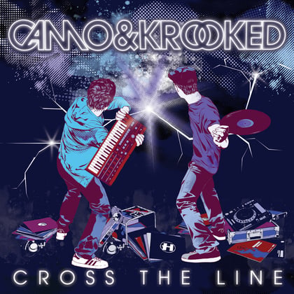 Cross The Line album by Camo & Krooked - Drum and Bass Cover Art