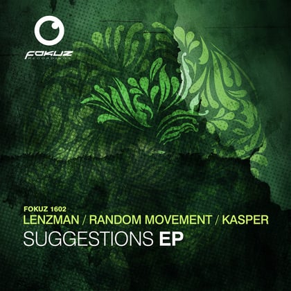 Suggestions EP album by Lenzman, Random Movement & Anthony Kasper - Drum and Bass Cover Art