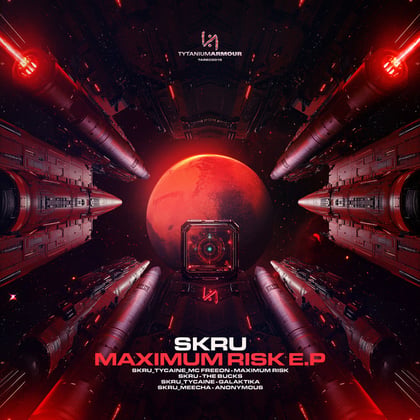 Maximum Risk E.P album by Skru - Drum and Bass Cover Art