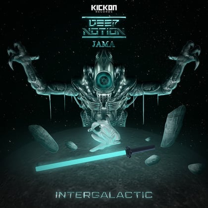 Intergalactic album by Deep Notion - Drum and Bass Cover Art