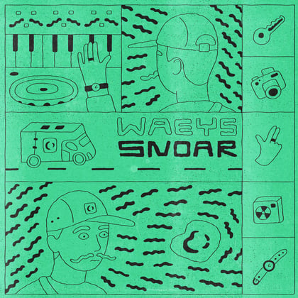 Snoar EP album by Voltage & Waeys - Drum and Bass Cover Art