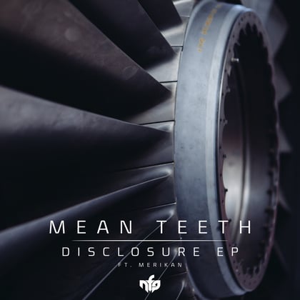 Disclosure album by Mean Teeth & Merikan - Drum and Bass Cover Art
