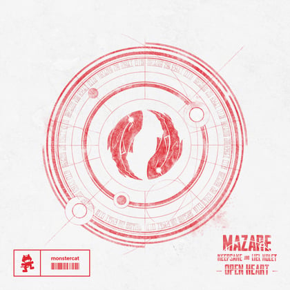Open Heart album by Mazare - Drum and Bass Cover Art