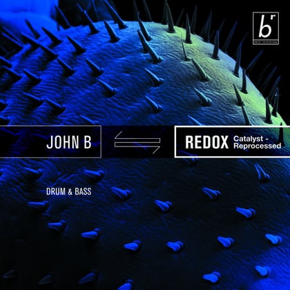 Redox (Catalyst Reprocessed) album by John B - Drum and Bass Cover Art