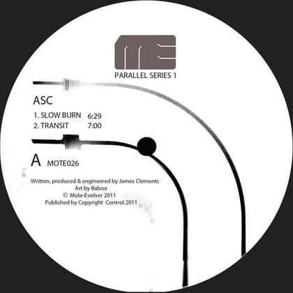 Parallel Series 1 album by ASC - Drum and Bass Cover Art