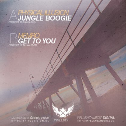 Jungle Boogie / Get To You album by Physical Illusion - Drum and Bass Cover Art