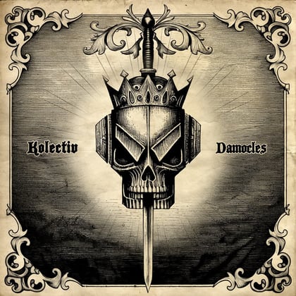 Damocles - EP album by Kolectiv - Drum and Bass Cover Art