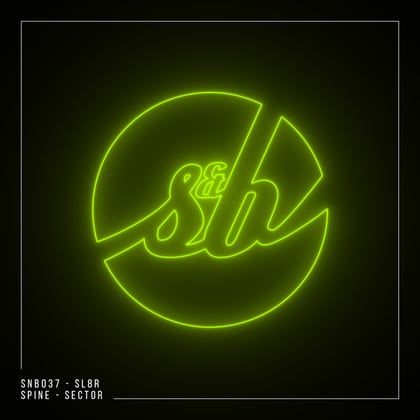 Spine / Sector album by Sl8r - Drum and Bass Cover Art