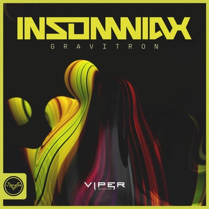 Gravitron album by Insomniax - Drum and Bass Cover Art