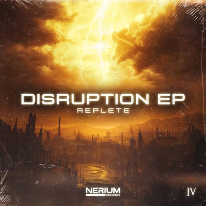 Disruption EP album by Replete - Drum and Bass Cover Art