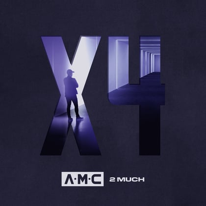 2 Much album by A.M.C - Drum and Bass Cover Art