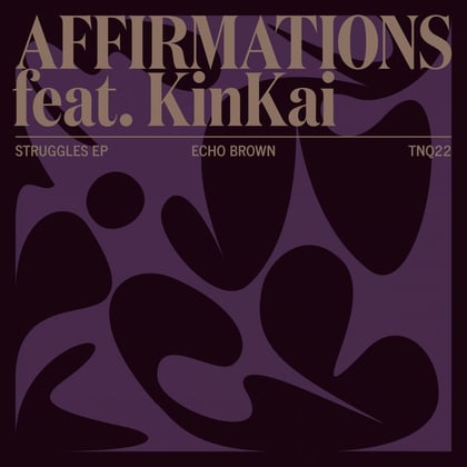 Affirmations album by Echo Brown - Drum and Bass Cover Art