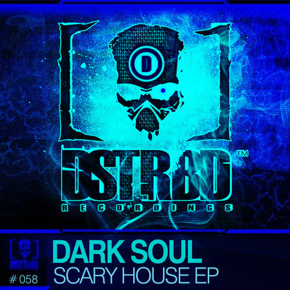 Scary House EP album by Dark Soul - Drum and Bass Cover Art