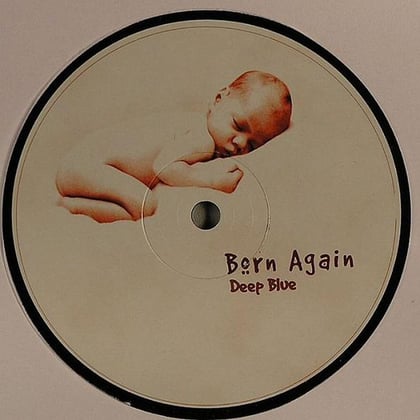 Born Again album by Deep blue - Drum and Bass Cover Art
