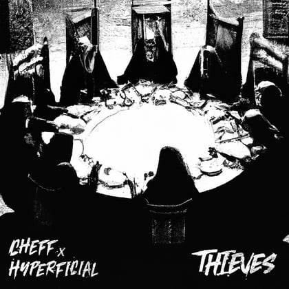 Thieves album by CHEFF - Drum and Bass Cover Art