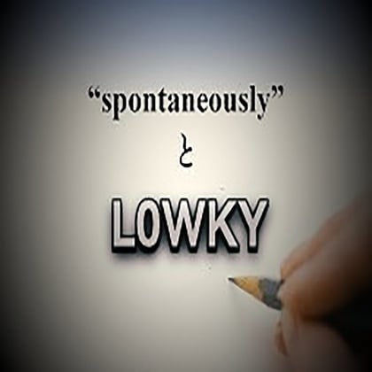 Spontaneously album by L0WKY - Drum and Bass Cover Art