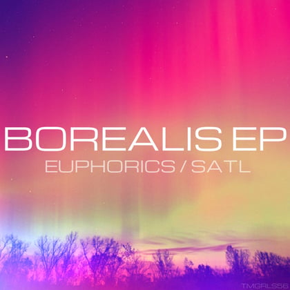 Borealis EP album by Satl & Euphorics - Drum and Bass Cover Art