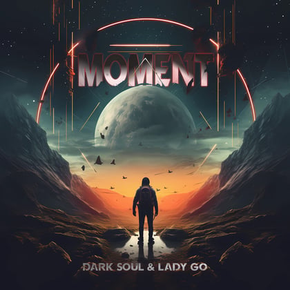 Moment album by Dark Soul - Drum and Bass Cover Art