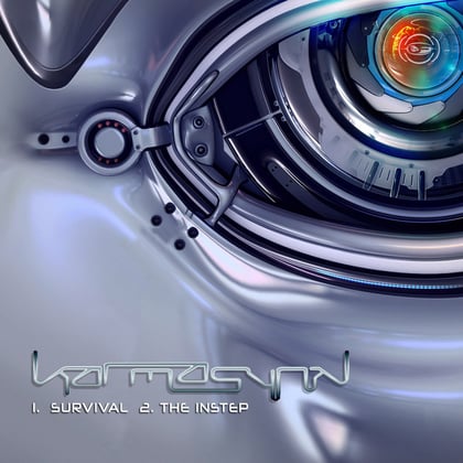 Survival / The Instep album by KarmasynK - Drum and Bass Cover Art