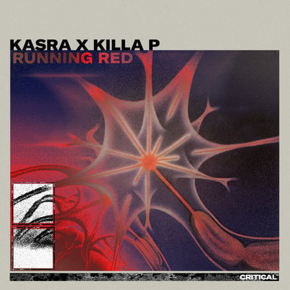 Running Red / Platinum album by Kasra & Enei - Drum and Bass Cover Art