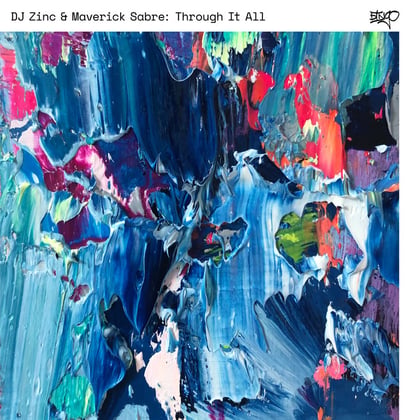 Through It All album by DJ Zinc - Drum and Bass Cover Art