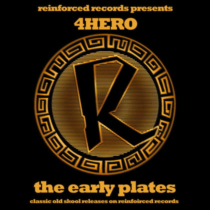 Reinforced Presents 4hero - The Early Plates album by 4hero - Drum and Bass Cover Art