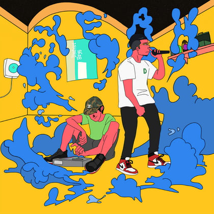 Yeah album by Dialogue - Drum and Bass Cover Art