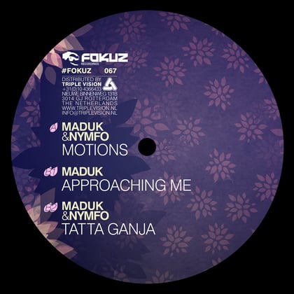 Motions EP album by Maduk & Nymfo - Drum and Bass Cover Art