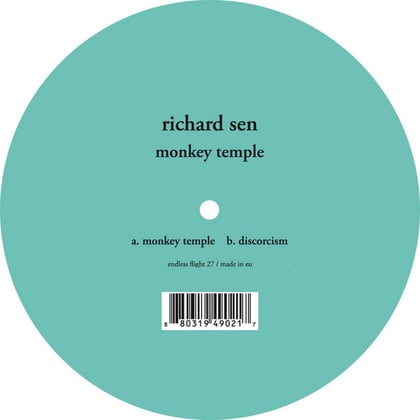 Monkey Temple album by Richard Sen - Drum and Bass Cover Art
