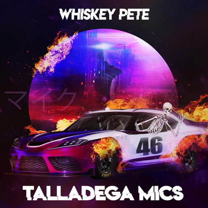 Talladega Mics album by Whiskey Pete - Drum and Bass Cover Art